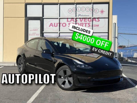 2021 Tesla Model 3 for sale at Las Vegas Auto Sports in Las Vegas NV