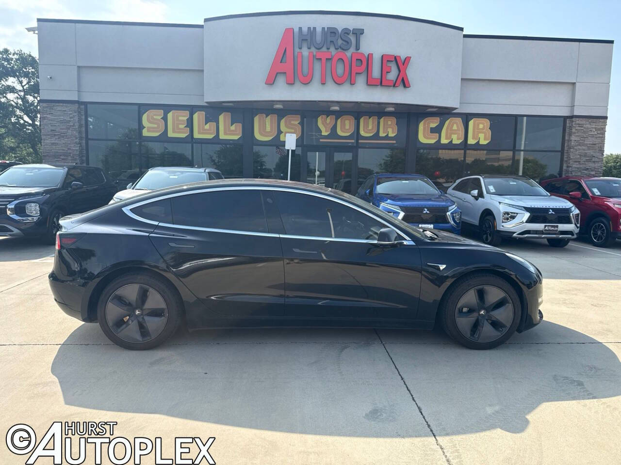 Black 2018 Tesla Model 3 Long Range Long Range 4dr Fastback 1