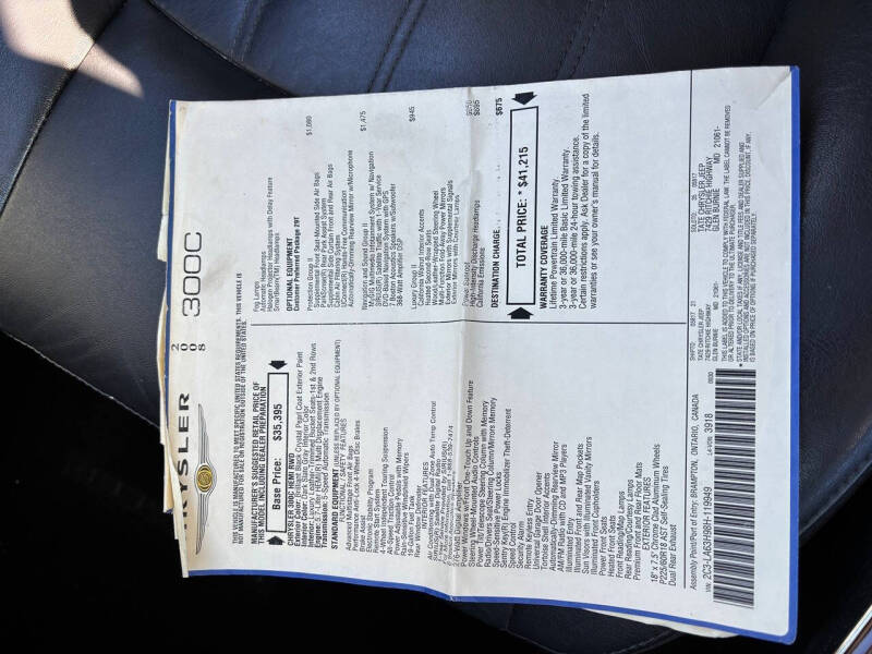 2008 Chrysler 300 C HEMI