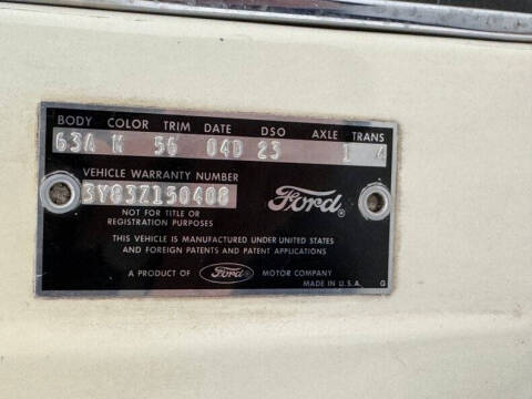 1963 Ford Thunderbird