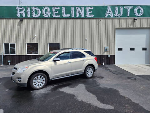 2010 Chevrolet Equinox for sale at RIDGELINE AUTO in Chubbuck ID
