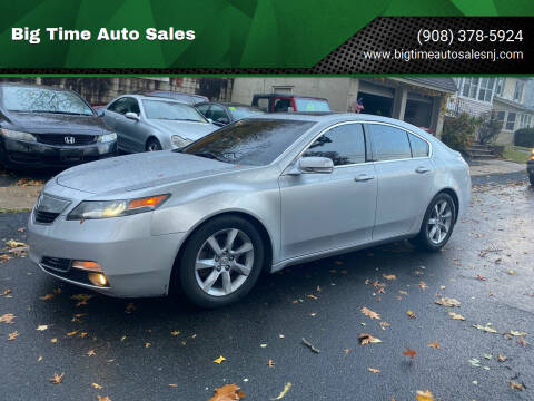 2012 Acura TL for sale at Big Time Auto Sales in Vauxhall NJ