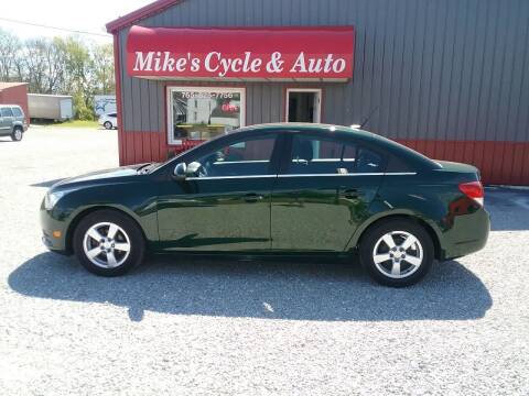 2014 Chevrolet Cruze for sale at MIKE'S CYCLE & AUTO in Connersville IN