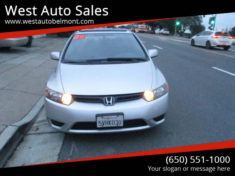 2006 Honda Civic for sale at West Auto Sales in Belmont CA