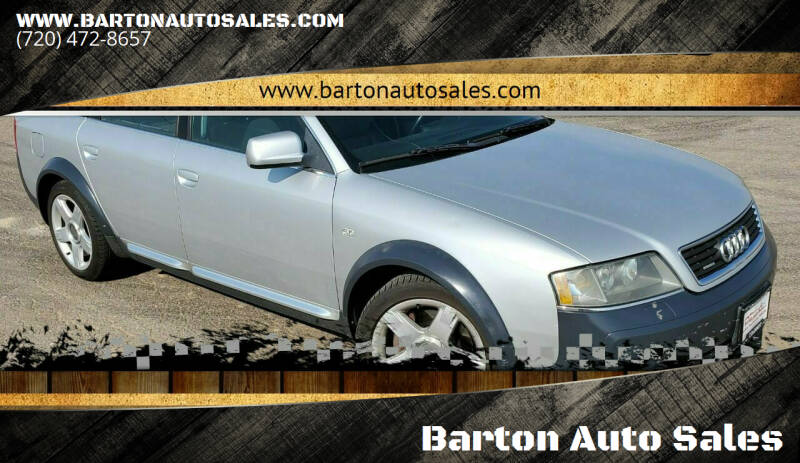 2004 Audi Allroad for sale at Barton Auto Sales in Longmont CO