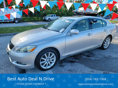 2006 Lexus GS 300 for sale at Best Auto Deal N Drive in Hollywood FL