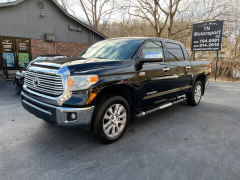 2015 Toyota Tundra for sale at TN Motorsport LLC in Kingsport TN