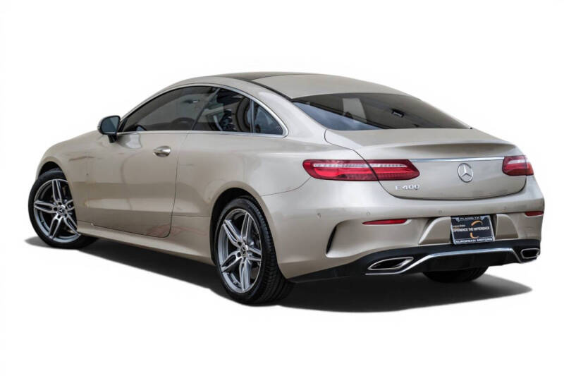 2018 Mercedes-Benz E-Class E 400