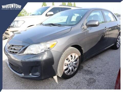 2013 Toyota Corolla for sale at BARTOW FORD CO. in Bartow FL