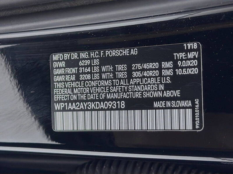 2019 Porsche Cayenne