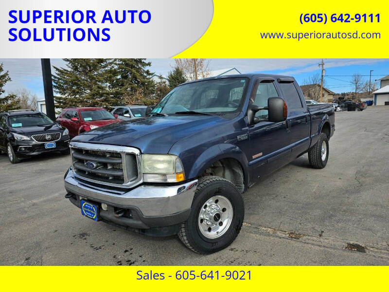 2004 Ford F-250 Super Duty for sale at SUPERIOR AUTO SOLUTIONS in Spearfish SD