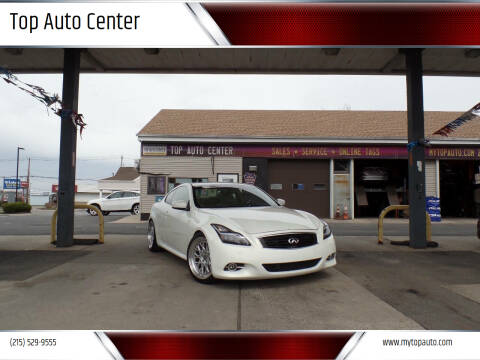 2013 Infiniti G37 Coupe for sale at Top Auto Center in Quakertown PA