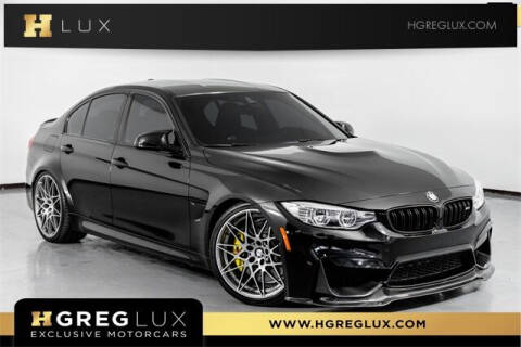 2017 BMW M3 for sale at HGREG LUX EXCLUSIVE MOTORCARS in Pompano Beach FL