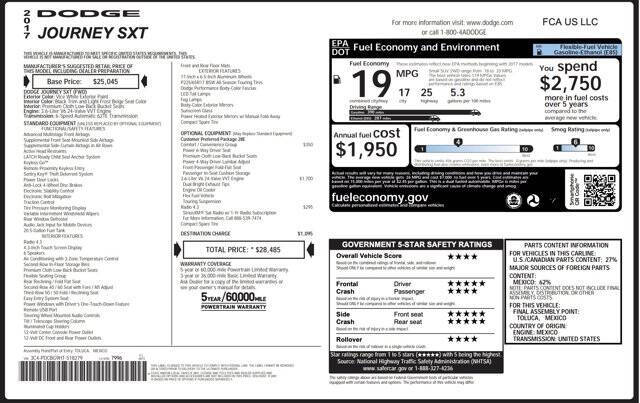 2017 Dodge Journey SXT