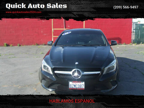 2014 Mercedes-Benz CLA for sale at Quick Auto Sales in Ceres CA