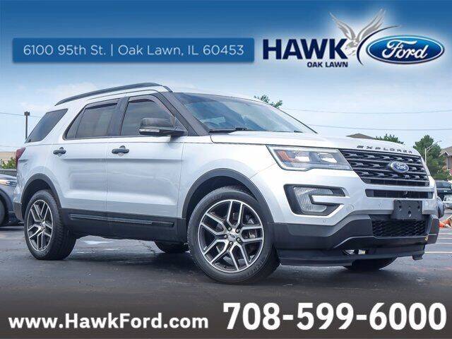 2016 Ford Explorer for sale at Hawk Ford of Oak Lawn in Oak Lawn IL
