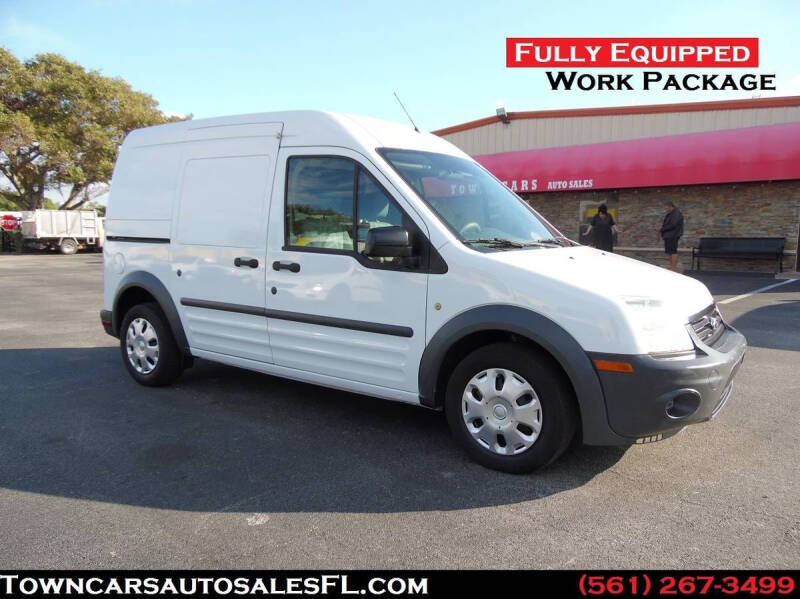 2013 Ford Transit Connect for sale at Town Cars Auto Sales in West Palm Beach FL