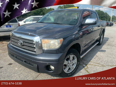 2007 Toyota Tundra for sale at Luxury Cars of Atlanta in Snellville GA