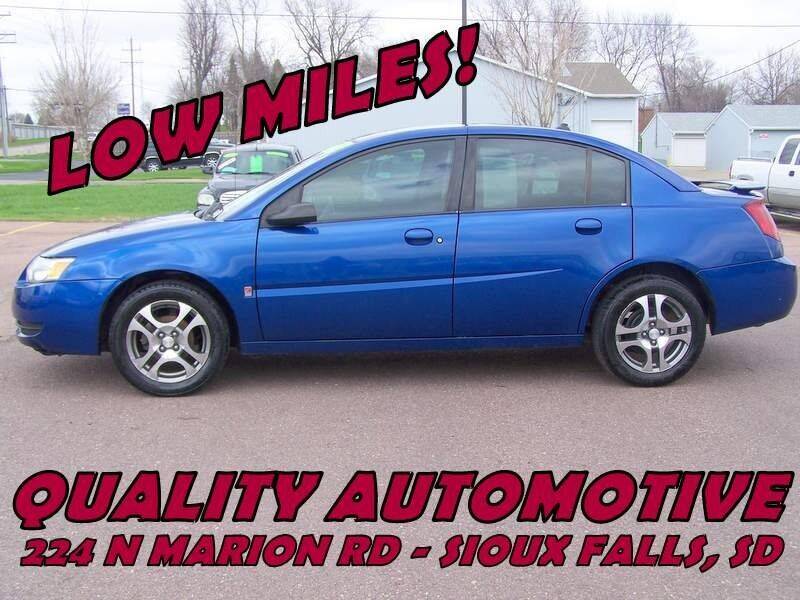 2005 Saturn Ion for sale at Quality Automotive in Sioux Falls SD
