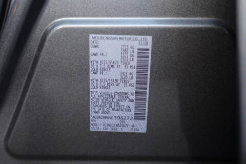 2019 Nissan Pathfinder