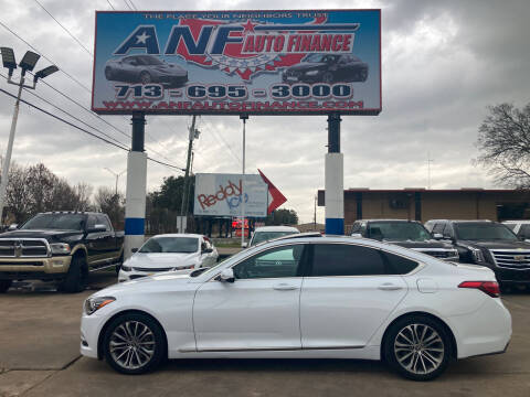 2016 Hyundai Genesis for sale at ANF AUTO FINANCE in Houston TX