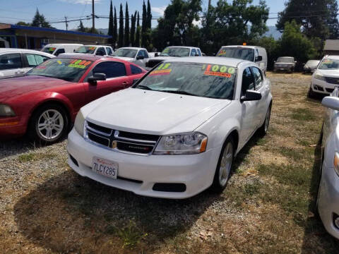 2013 Dodge Avenger for sale at SAVALAN AUTO SALES in Gilroy CA