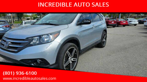 2012 Honda CR-V for sale at INCREDIBLE AUTO SALES in Bountiful UT