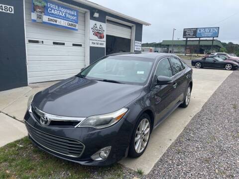 2013 Toyota Avalon for sale at NATIONAL CAR AND TRUCK SALES LLC - National Car and Truck Sales in Norwood NC