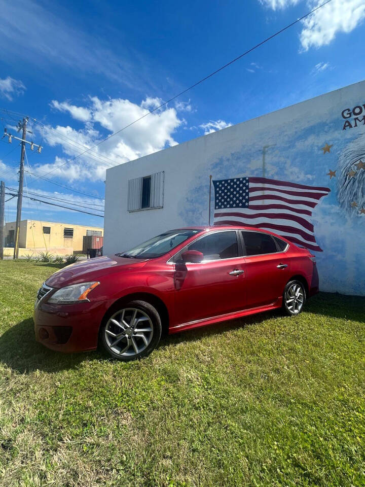 2014 Nissan Sentra for sale at ALPHA AUTOMOTIVE SALES in Oakland Park, FL