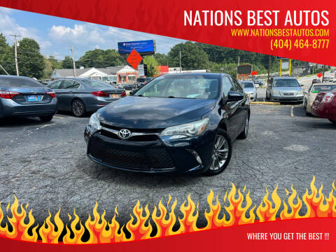 2016 Toyota Camry for sale at Nations Best Autos in Decatur GA