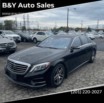 2016 Mercedes-Benz S-Class for sale at B&Y Auto Sales in Hasbrouck Heights NJ