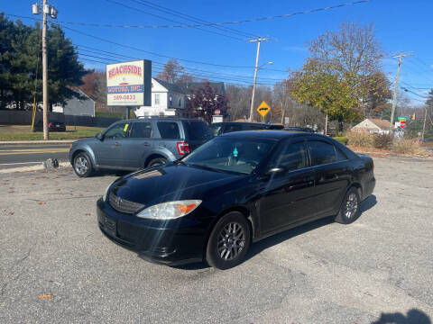 2004 Toyota Camry for sale at Beachside Motors, Inc. in Ludlow MA