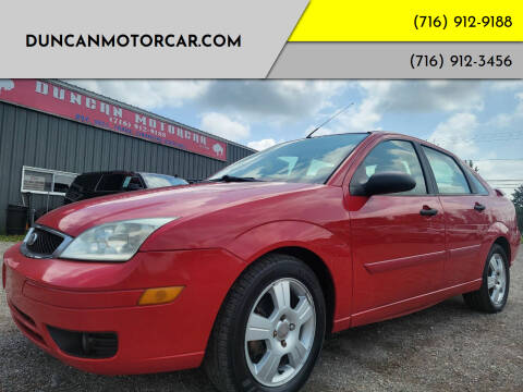 2005 Ford Focus for sale at DuncanMotorcar.com in Buffalo NY