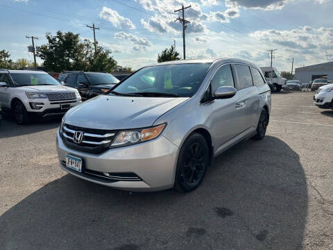 2014 Honda Odyssey for sale at Rivera Auto Sales LLC in Saint Paul MN