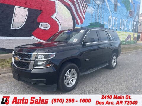 2019 Chevrolet Tahoe for sale at D3 Auto Sales in Des Arc AR