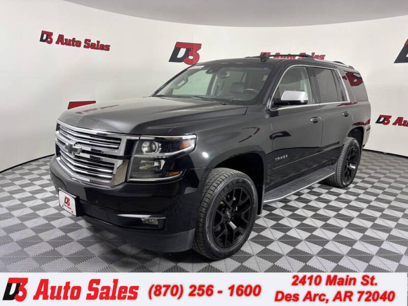 2017 Chevrolet Tahoe for sale at D3 Auto Sales in Des Arc AR