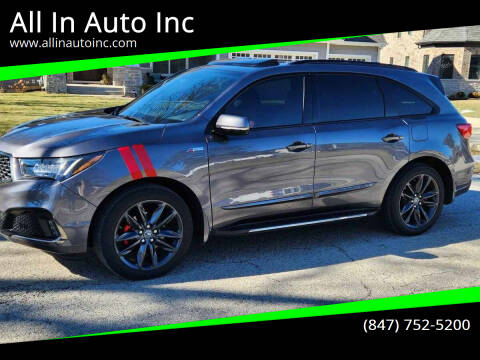 2020 Acura MDX for sale at All In Auto Inc in Palatine IL