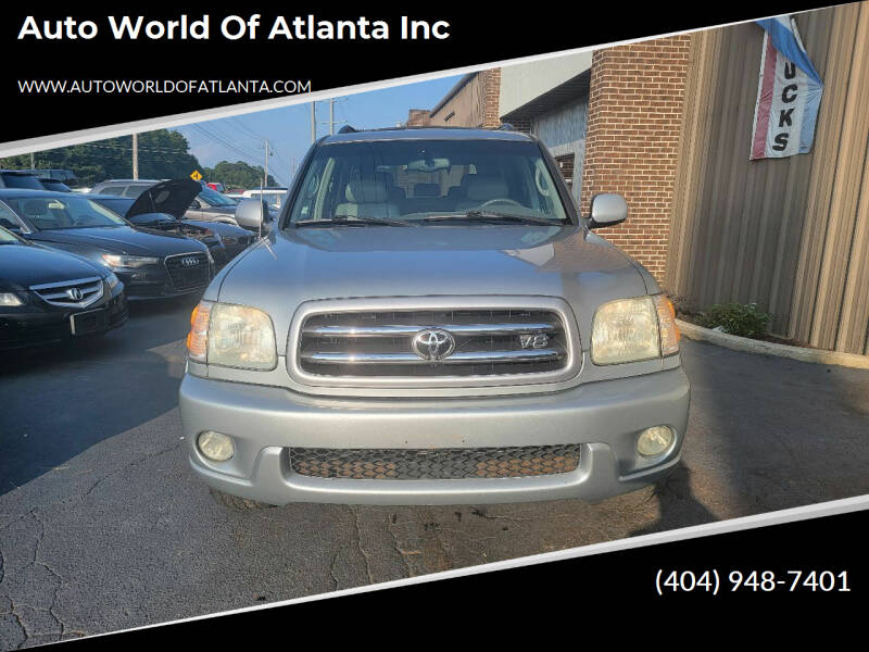 2004 Toyota Sequoia for sale at Auto World of Atlanta Inc in Buford GA
