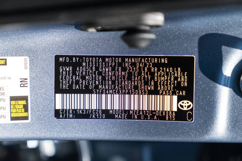 2023 Toyota Corolla SE