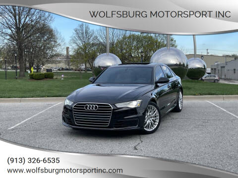 2016 Audi A6 for sale at WOLFSBURG MOTORSPORT INC in Shawnee KS