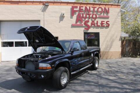 1998 Dodge Dakota for sale at FENTON AUTO SALES in Westfield MA
