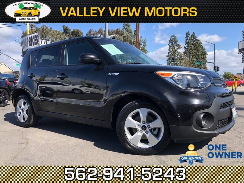 2017 Kia Soul for sale at Valley View Motors in Whittier CA
