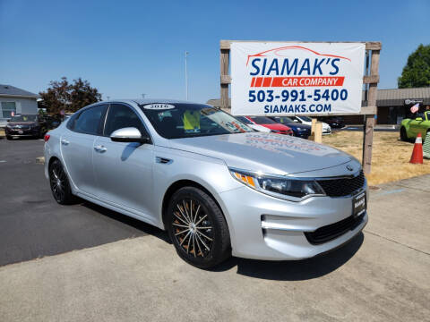 2016 Kia Optima for sale at Siamak's Car Company llc in Woodburn OR