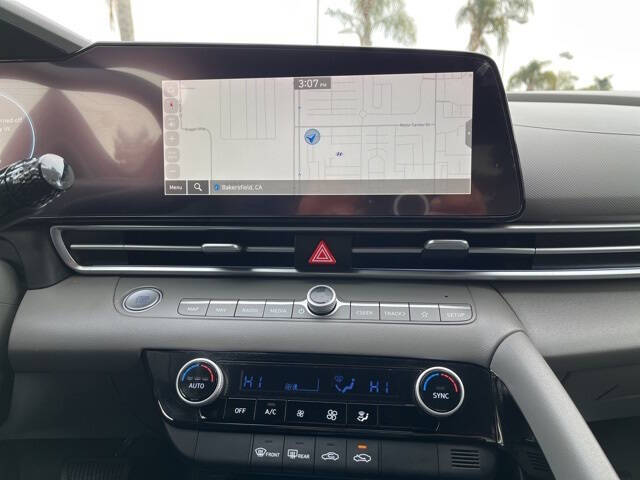 2024 Hyundai Elantra Hybrid Blue