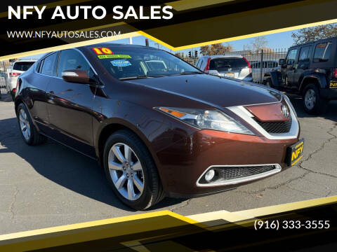 2010 Acura ZDX for sale at NFY AUTO SALES in Sacramento CA