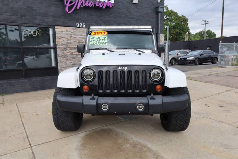 Used 2013 Jeep Wrangler Unlimited Rubicon with VIN 1C4BJWFG6DL586074 for sale in Hamilton, OH