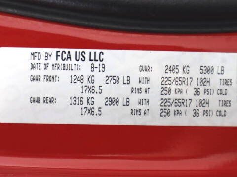 2019 Dodge Journey SE Value Package