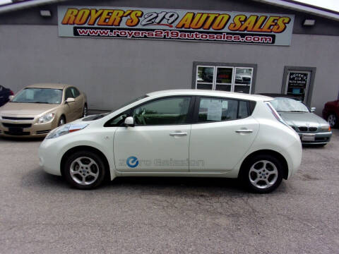 2012 Nissan LEAF for sale at ROYERS 219 AUTO SALES in Dubois PA