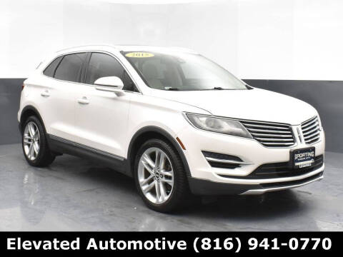 2015 Lincoln MKC for sale at Elevated Automotive in Merriam KS