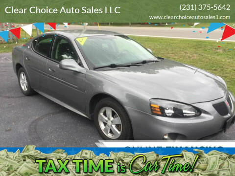 2008 Pontiac Grand Prix for sale at Clear Choice Auto Sales LLC in Twin Lake MI